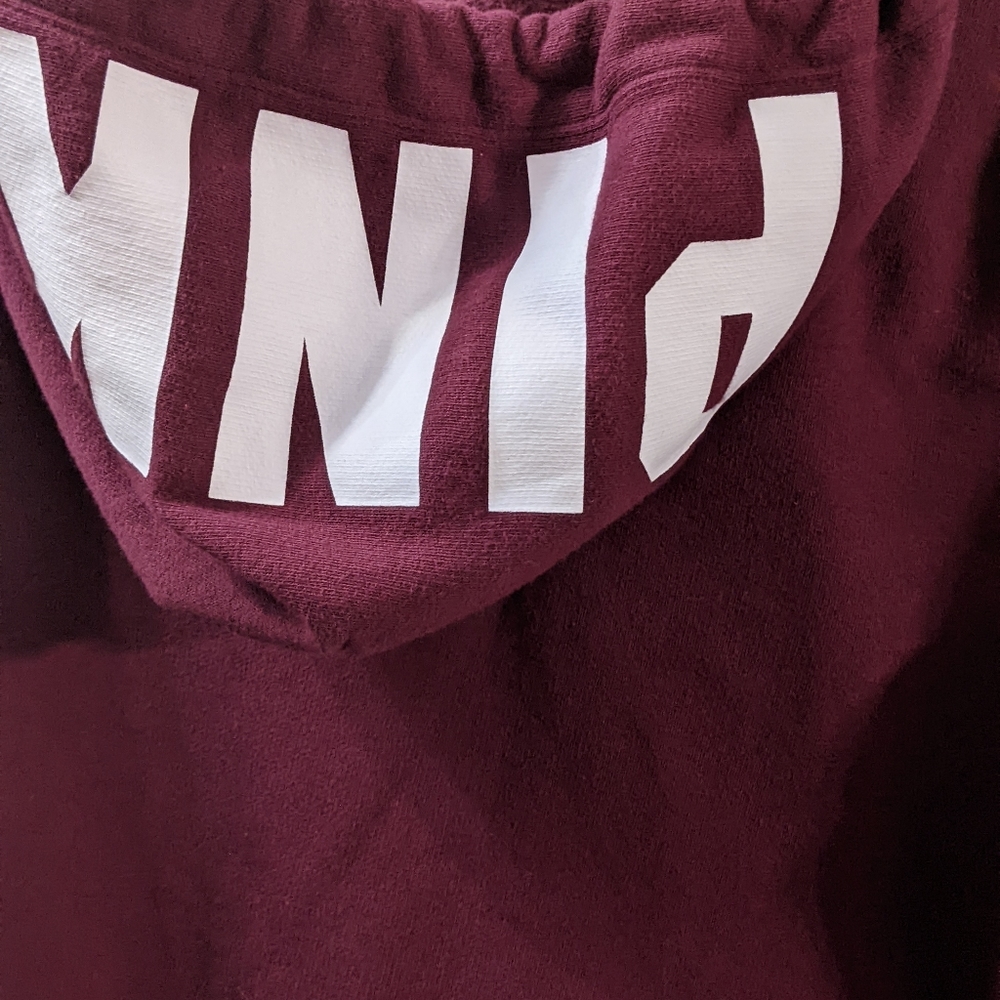 PINK Victoria's Secret Hoodie jacket.  Size large. - Picture 6 of 6